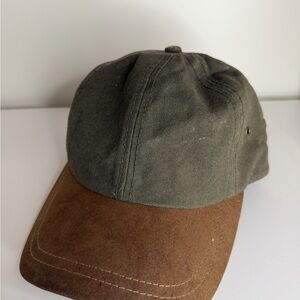 Green and Brown Baseball Cap